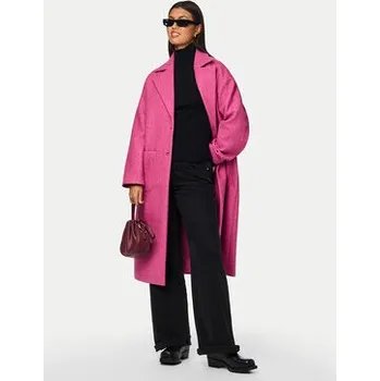 Dámský kabát Pieces Kabát pro přechodné období Jili 17141583 Růžová Regular Fit L
