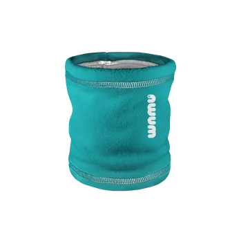 Nákrčník WAMU Dětský fleecový nákrčník MENTOLOVÁ (kolekce Dinosauři) vel. M