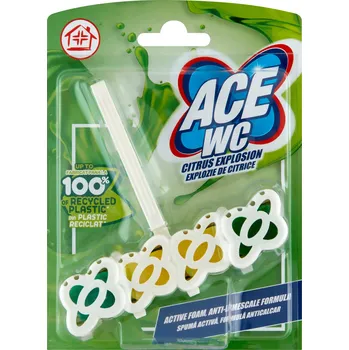 WC čistič Závěska do WC Ace 48g čištění WC Citrus Explosion (Citrusová exploze)