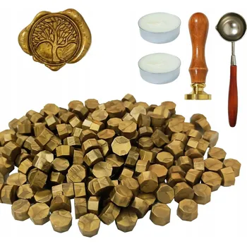 Razítko SADA VOSKOVÝCH RAZÍTEK RAZÍTKO LŽIČKA LAK OHŘÍVAČE 200 EL