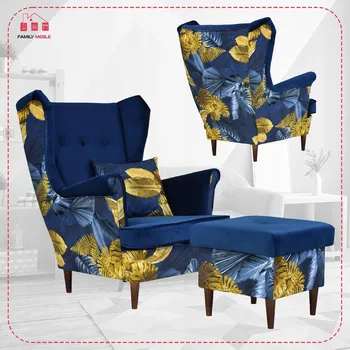 Křeslo Křeslo ušák Family Meble vícebarevné