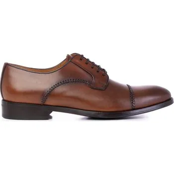 Pánské polobotky Společenské kožené Polobotky 183336