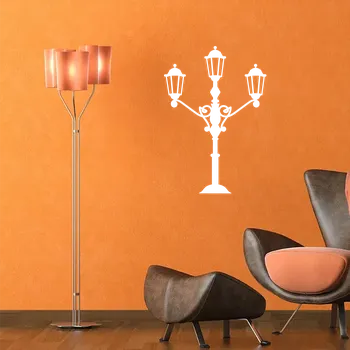 samolepka Sablio Samolepka na zeď: Lampa - 42x60 cm