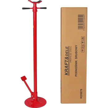 Hever Šroubový mechanický zvedák 131-199cm, Kraft&Dele KD5878