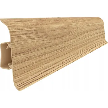 soklová lišta Lišta Vilo PVC 2 x 5 délka 2 cm dub