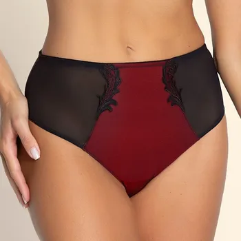 Kalhotky Lise Charmel - Bellissime inconnue kalhotky vyšší ombre rouge XL ACJ0349