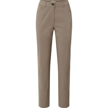 714498 - Tchibo - Bengalínové kalhoty - pro ženy - vel. 46 - barva: hnědá