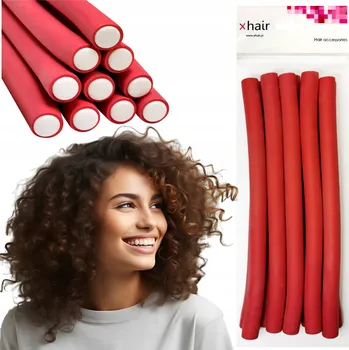 Natáčka na vlasy xhair Natáčky na vlasy pěnové papiloty pro jemné vlasy 12 mm 10 ks