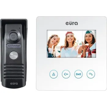 Videotelefon eura VDP-52A3 "ATIRA" bílý