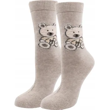 Dámské ponožky Ponožky Marilyn Angora F32 Univerzální ecru