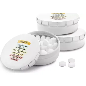 Bonbon Sablio Mentolky Pravidla naší rodiny - 3 ks