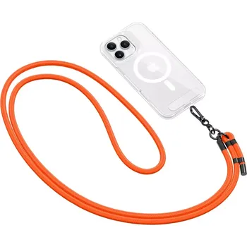 Tech-Protect C1S ROPE CROSSBODY Šňůrka / popruh na telefon - orange/black