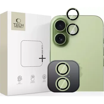 Tech-Protect Camring Fit+ Ochranná skla objektivů iPhone 17 - Sage