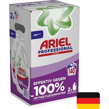 Prací gel Ariel prací gel 140 (2x70) dávek Professional Color+ 2x3,15 l (Dovoz: Německo)