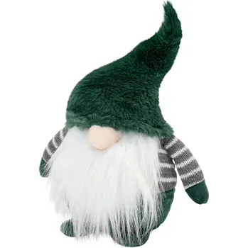 Vánoční dekorace Tchibo Vánoční skřítek s LED 13 x 29,5 cm bílá