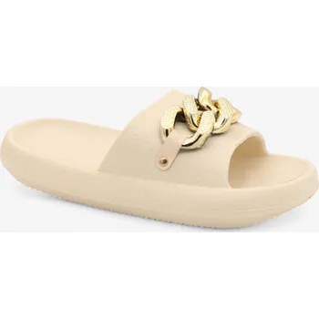 Dámské pantofle SAMLUX® Dámské pantofle A16 beige Barva: Beige, Velikost: 36-37