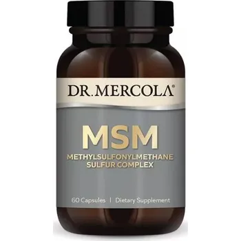 Dr. Mercola MSM, organický komplex síry 1000 mg, 60 kapslí
