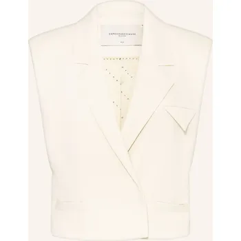 Copenhagen Muse Dámské Sako Bez Rukávů Cmtailor, krémová, 40