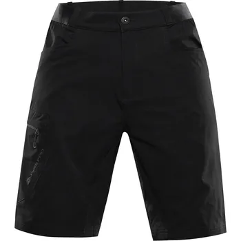 Pánské oblečení Pánské rychleschnoucí kraťasy ALPINE PRO ZAMB 3 černá 44