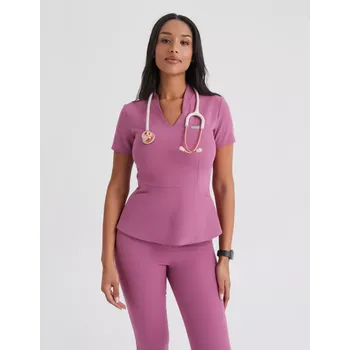 Zdravotnický oděv Lékařská Mikina Kori - BERRY SHAKE 0