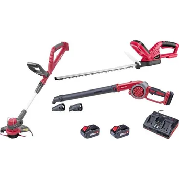 Set Worcraft WSET-05, S20Li ShareSYS, plotostřih, vyžínač, fukar, nabíječka, 2x 4.0 Ah akumulátor