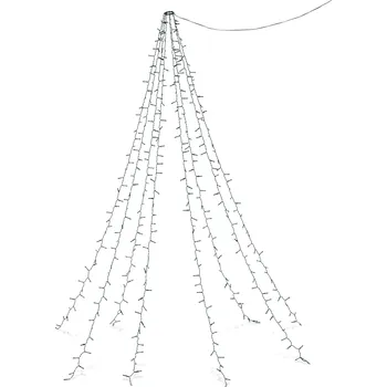 Vánoce 718225 - Tchibo - Světelný závěs na vánoční stromek s LED - barva: zelená