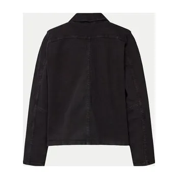 Dámská větrovka Vero Moda Curve Jeansová bunda 10307413 Černá Regular Fit 46