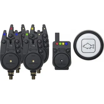 Signalizace záběru Sada Hlásičů Prologic C-Series Pro Alarm Set 4+1+1 Red Green Yellow Blue