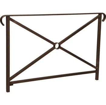 Zábradlí Procity Zábradlí Héritage, délka 1500 mm, dvě madla, jednoduchý kříž, barva hnědá RAL8017