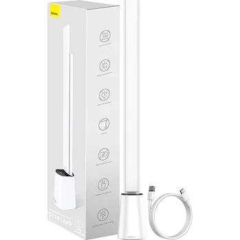 Lampička Baseus DGZG-02 LED stolní lampička 5W bílá