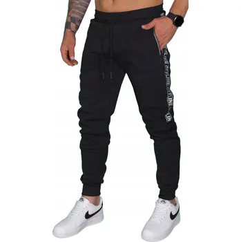 ZATEPLENÉ TEPLÁKY PÁNSKÉ TEPLÁKOVÉ KALHOTY JOGGERY