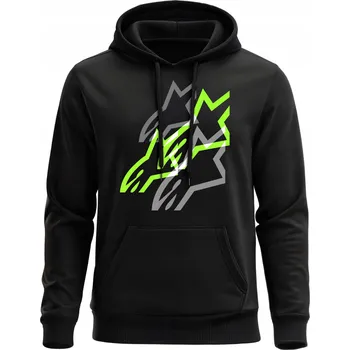 Pánská mikina MIKINA ALPINESTARS MIKINA S KAPUCÍ DÁREK PRO MOTORKÁŘE MUŽE L