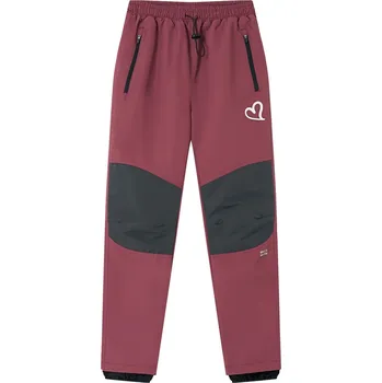 Dívčí kalhoty Dívčí zimní kalhoty Wolf & Wolfie s fleecem B2577 vel. 110-140 bordo