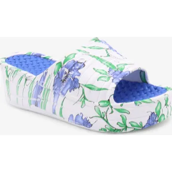 Dámské pantofle SAMLUX® Dámské pantofle na platformě 05A royal blue Barva: Blue, Velikost: 41