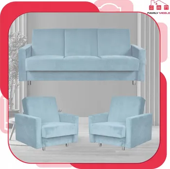 Sedací souprava Sedací souprava Family Meble modrá