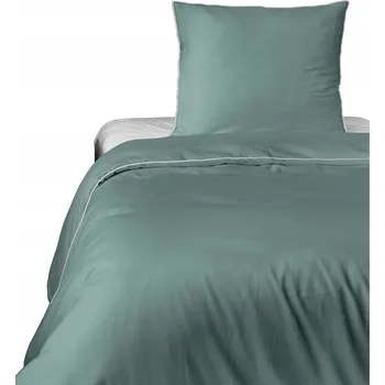 Povlečení Sada povlečení 140x200 + 1x povlak na polštář 70x80 jednobarevná z mako saténu PURE