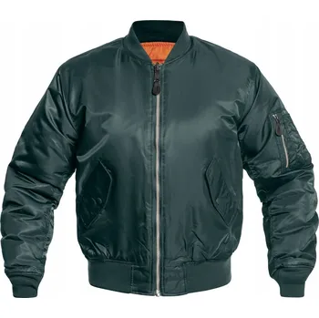 Bunda Pilotka Vojenská Flek Flyers Brandit MA1 - Bottle Green 7XL