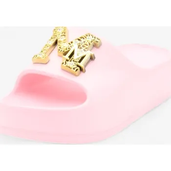 Dámské pantofle SAMLUX® Dámské růžové pantofle na platformě A8606 Barva: Pink, Velikost: 38