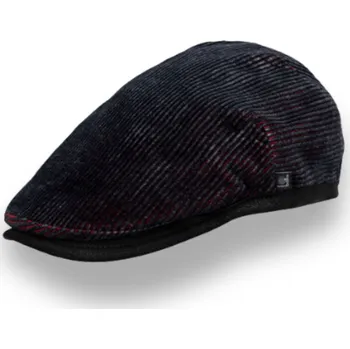 Čepice Pánská manšestrová bekovka modrá Ba-31618417-262 57