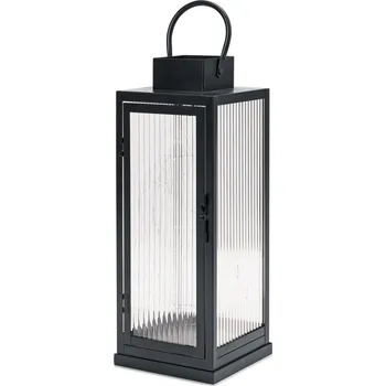 Lucerna Tchibo Dekorační lucerna s LED 718158 černá