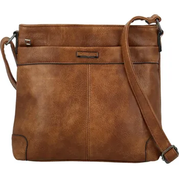Kabelka Dámská crossbody kabelka hnědá - Romina & Co Bags Tayiba hnědá