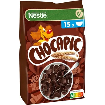 Nestlé Chocapic Cereální snídaňové vločky čokoládové mušličky 450 g