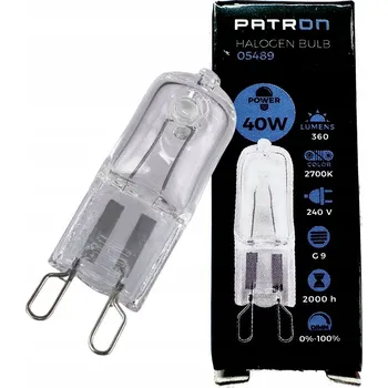 Žárovka Halogenová žárovka G9 40W 230V Candellux 3407501