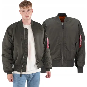 Moto bunda Bunda Alpha Industries MA-1 100101 04 Šedá 3XL