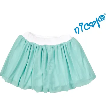 Kojenecké šaty Dětská sukně Nicol,Mořská víla - zelená Velikost: 128 (7-8r)