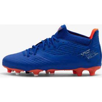 Kopačky KIPSTA Dětské kopačky Viralto III FG na šněrování 38 MODRÁ|ORANŽOVÁ|ČERVENÁ