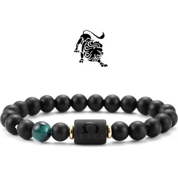 Náramek Přívěskynakrk.cz Náramek obsidián LEV