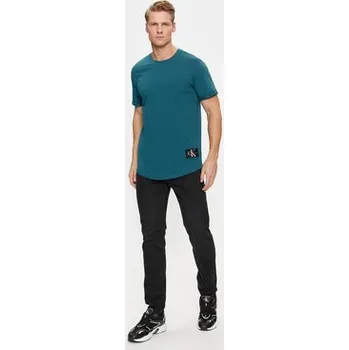Pánské džíny Calvin Klein Jeans Jeansy J30J323689 Černá Tapered Fit 36_34