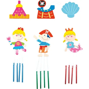 Hračka pro nejmenší Bino Závěs se zvonky 32 cm