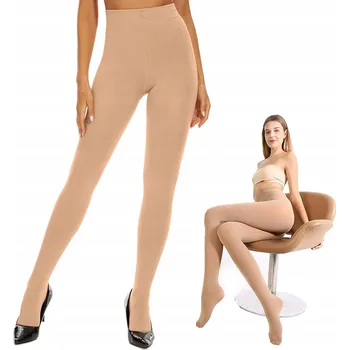 Dámské legíny Legíny Zateplené Dámské Zeštíhlující s Vysokým Pasem